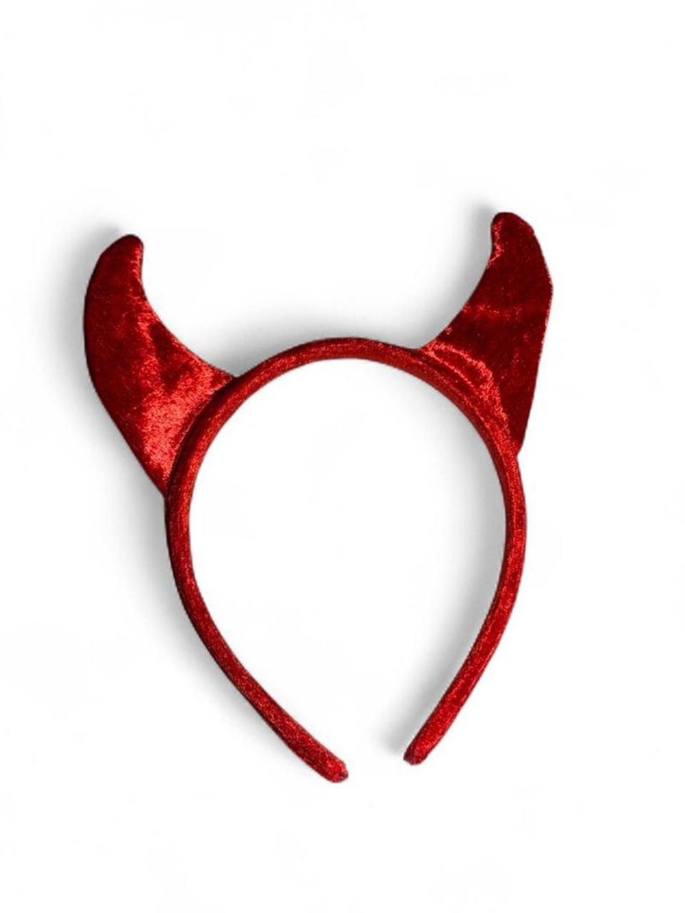 Red velvet devil horns headband Halloween costume🔹